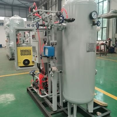 99% zuiverheid Volledig automatische PSA stikstofgasgeneratoren voor de voedselproductie