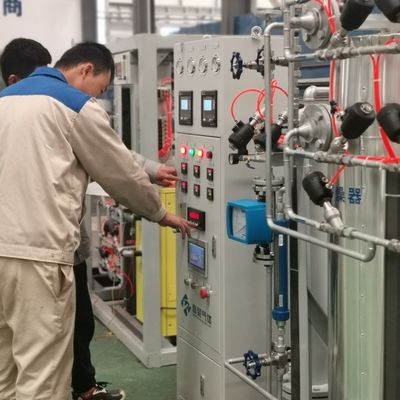 Gasherstelmachine voor kooldioxide met gaszuiveringssysteem
