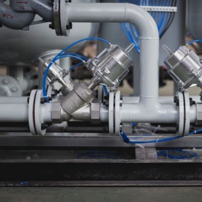 Grote capaciteit roestvrij staal hoog zuiverheids stikstofgenerator