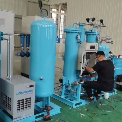 Makkelijke installatie Olievrije PSA zuurstofmachine met ASME-certificaat