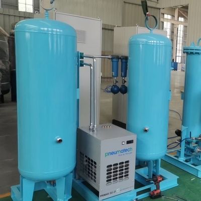 Makkelijke installatie Olievrije PSA zuurstofmachine met ASME-certificaat