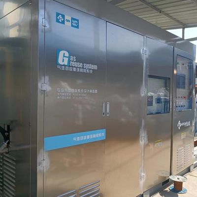 Automatisch waterstofgasterugwinningssysteem ter plaatse voor de verhitte productie