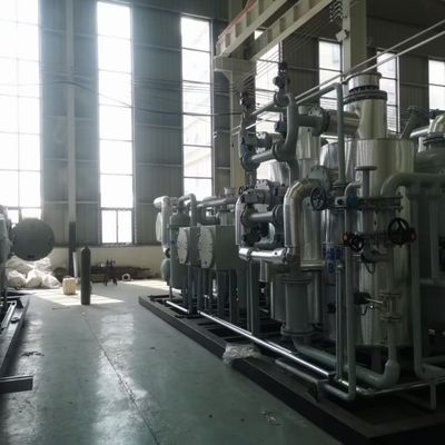 Heliumgasdrogersysteem met online zuiverheidsmonitor