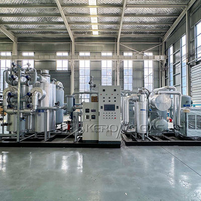 Compacte machine voor het terugwinnen van stikstofgas van hoge zuiverheid met ASME