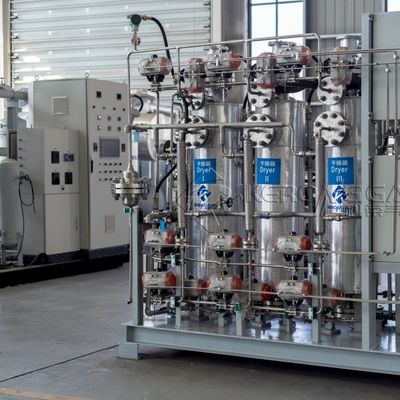Eenheid voor de zuivering van waterstofgas van het type PSA voor een water-electrolyse-machine
