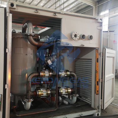 20 voet container 90% zuiverheid stikstof gas generatie machine voor olie en gas