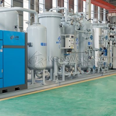 Makkelijke installatie Machine voor het maken van stikstofgas van hoge zuiverheid voor poedermetallurgie