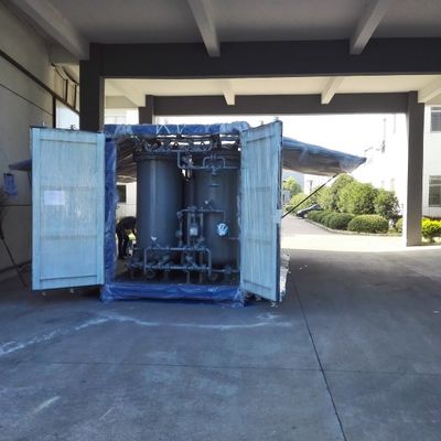 Automatische stikstofgasopwekkingsinstallatie in mobiele containers