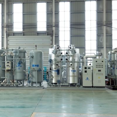 Hoge zuiverheid ISO9001 stikstofgasopwekkingsinstallatie voor de fabriek