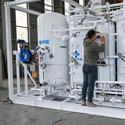 27 barG Werkdruk Stoffen van koolstofstaal stikstofgenerator voor lasersnijden