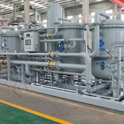Skid gemonteerd ontwerp 20barG werkdruk stikstofgenerator voor laser snijden