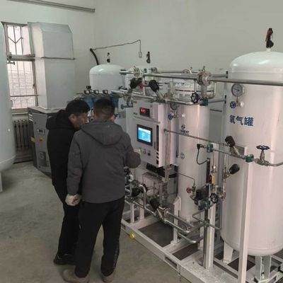 PSA-zuurstofgenerator met gecomprimeerde lucht met vulstation voor cilinders