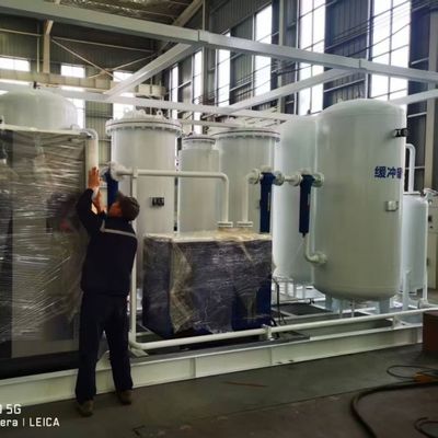 Op locatie Ultra High Purity stikstofgenerator voor voedselverpakking met CE-certificaat