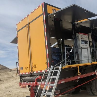 Mobiele membraanseparatie stikstofgenerator met dieseluchtcompressor