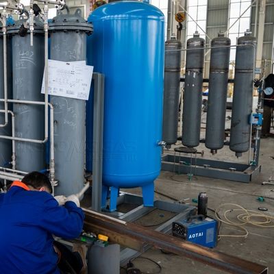 Precieze besturingssysteem PSA waterstofgasinstallatie met een hoog zuiverheidsstroom
