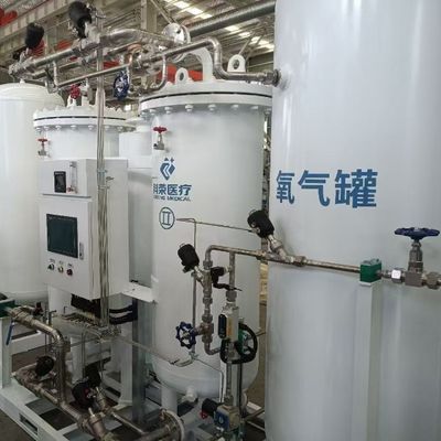 Automatische 10NM3 Debiet ISO13485 Medisch Gecertificeerde Zuurstof PSA Generator