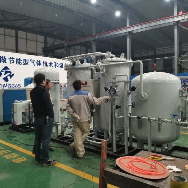 Lithiumbatterijindustrie stikstofproductie-eenheid N2-generator systeem kopervrij