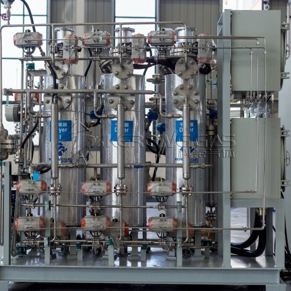 Eenheid voor de zuivering van waterstofgas van het type PSA voor een water-electrolyse-machine