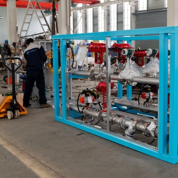 75% waterstofgasmengapparatuur voor ijzer- en staalfabriek met afstandsbediening