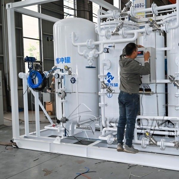 27 barG Werkdruk Stoffen van koolstofstaal stikstofgenerator voor lasersnijden