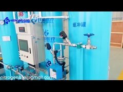 Zuiverheid 90%~99,5% PSA-gebaseerde zuurstoffabriek Internationaal medisch gecertificeerd