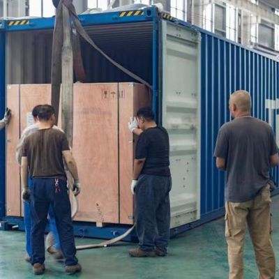 Explosiebestendige auto op locatie stikstofgasgeneratie voor chemische fabriek