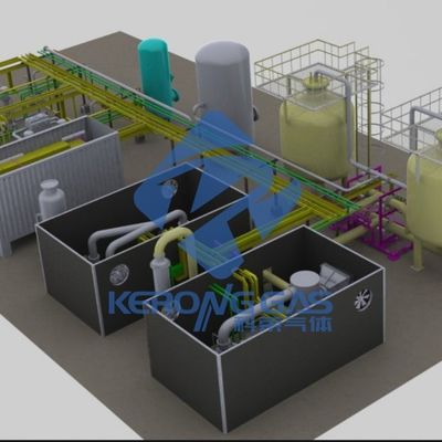 Compacte VPSA zuurstofgenerator machine met zuurstofmonitor makkelijke installatie