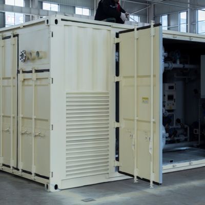 Automatische werking mobiele stikstofgasinstallatie met ASME-certificaat