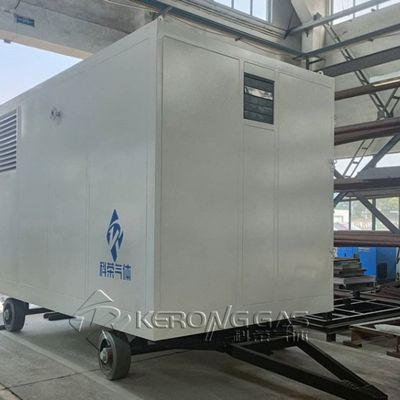 Mobiele container-trailer-type membraan stikstofgenerator voor olie en gas