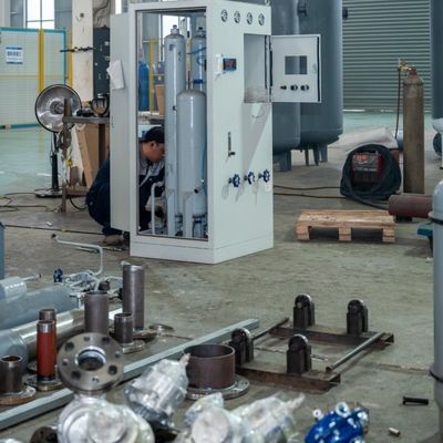 Online monitor van zuiverheid van roestvrij staal stikstof- en waterstofgasmixer 10Nm3/uur Capaciteit