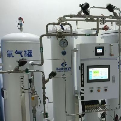 ISO9001-gecertificeerde PSA-type zuurstofgenerator met gecomprimeerde lucht voor medisch gebruik