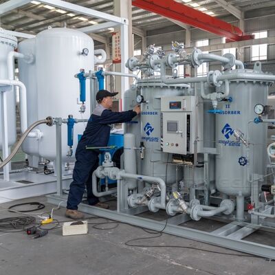 CE-fabrieksgecertificeerde stikstofproductie-eenheid op skid-gemonteerd ontwerp